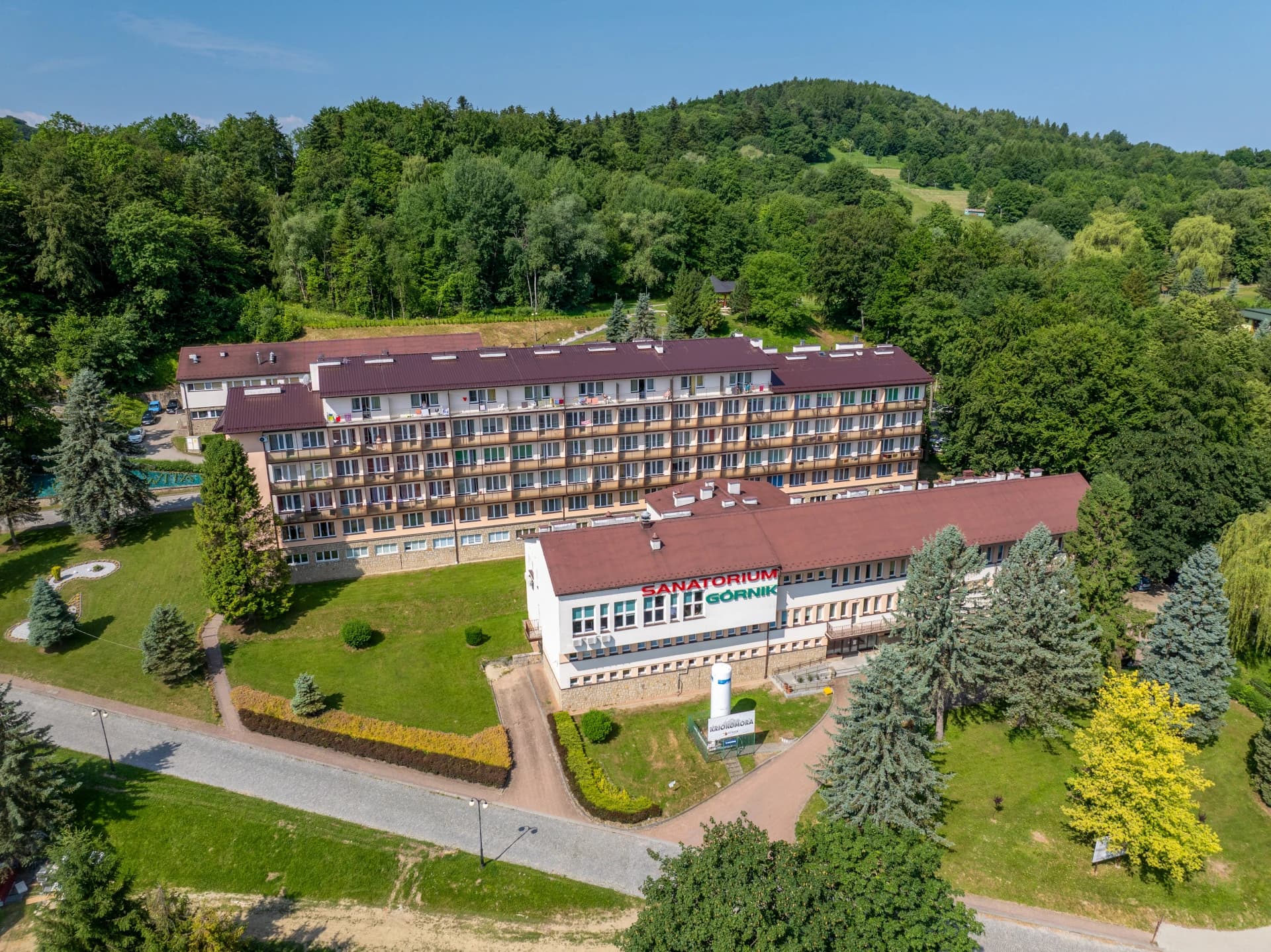 Budynek Sanatorium Górnik Iwonicz-Zdrój