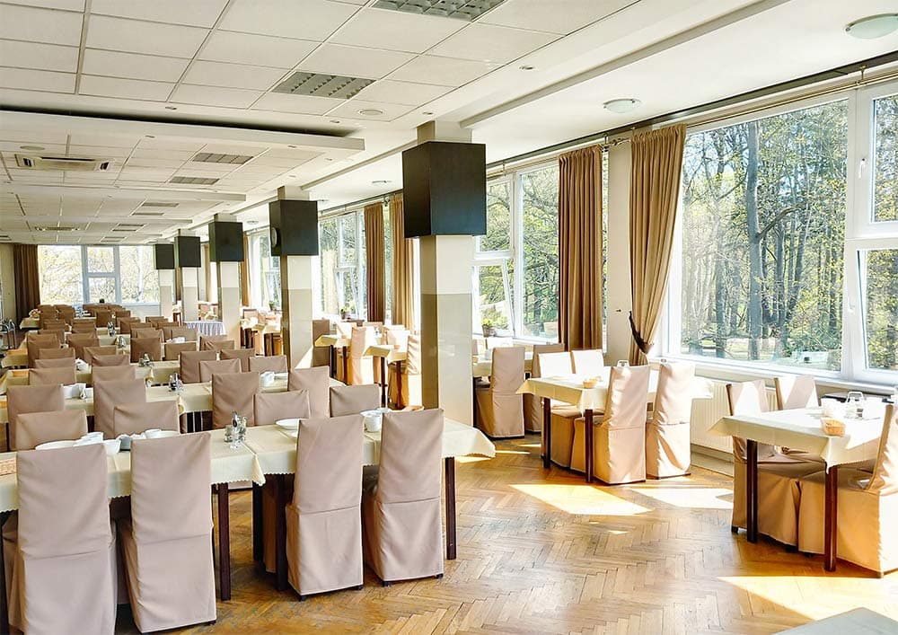 Jadalnia w Sanatorium Agat Jelenia Góra