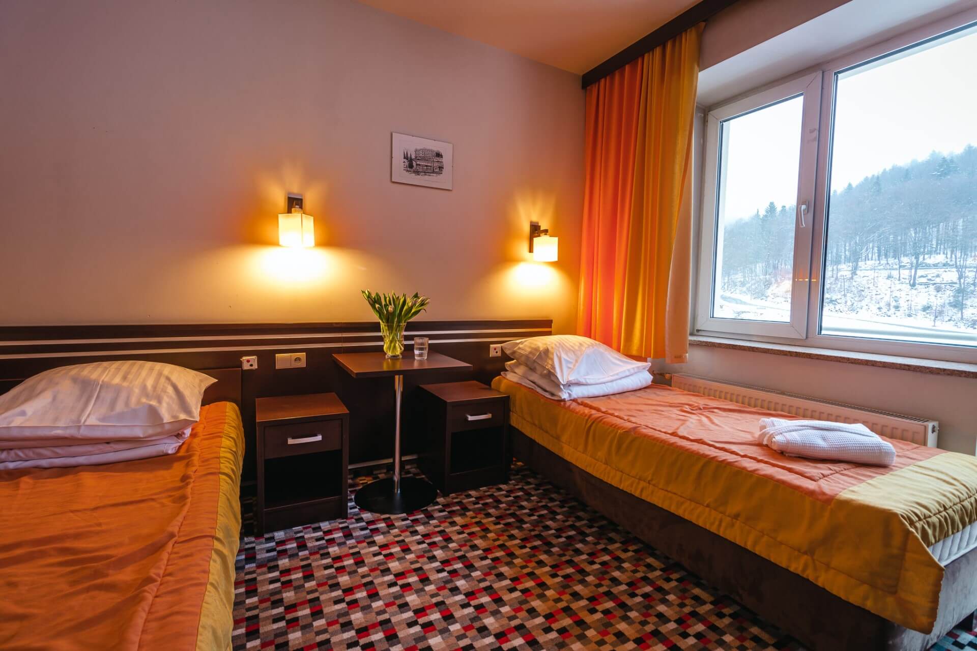 Pokój w Sanatorium Wiktor Cechini Medical & SPA Żegiestów-Zdrój