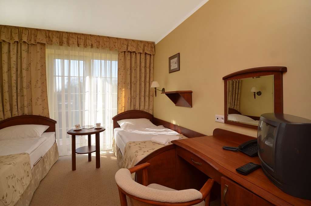 Pokój dwuosobowy w Ośrodku Jantar Spa w Niechorzu