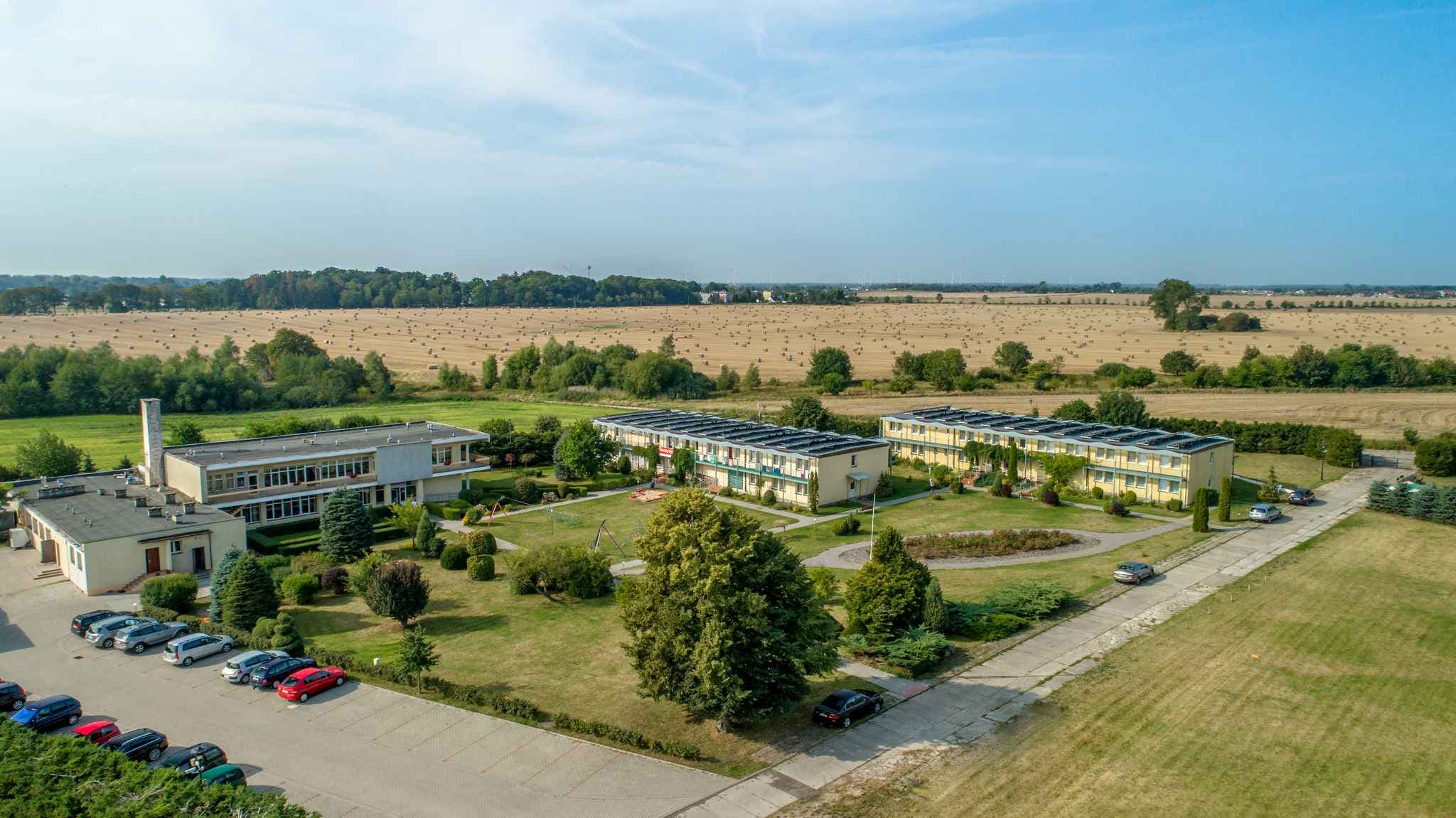 Teren Ośrodka Sophia-Bryza w Sarbinowie