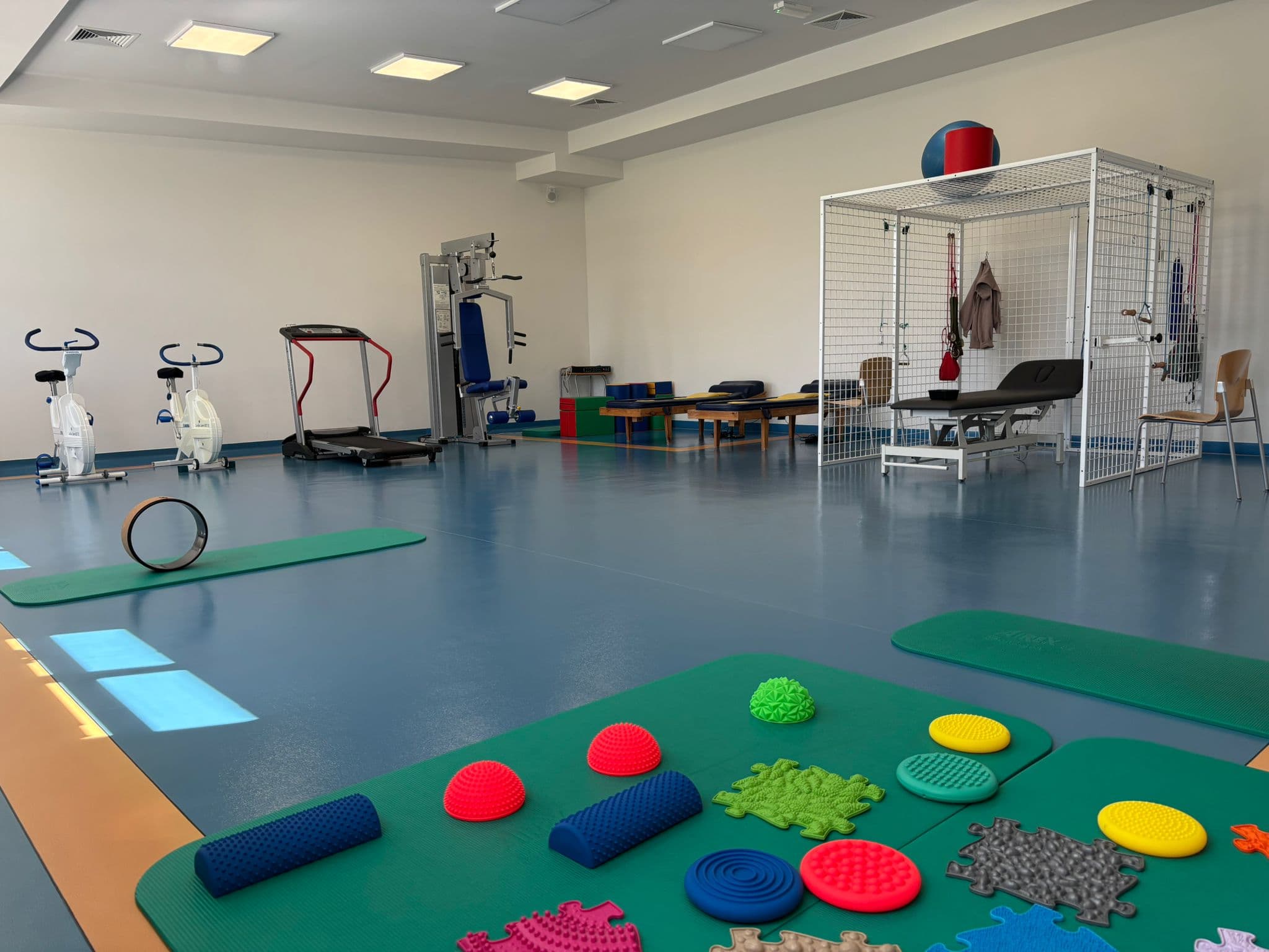 Sala do rehabilitacji w Ośrodku Sophia-Bryza w Sarbinowie