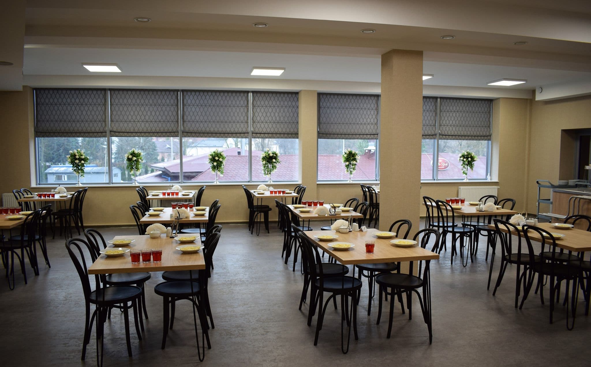 Jadalnia w Sanatorium York w Ciechocinku