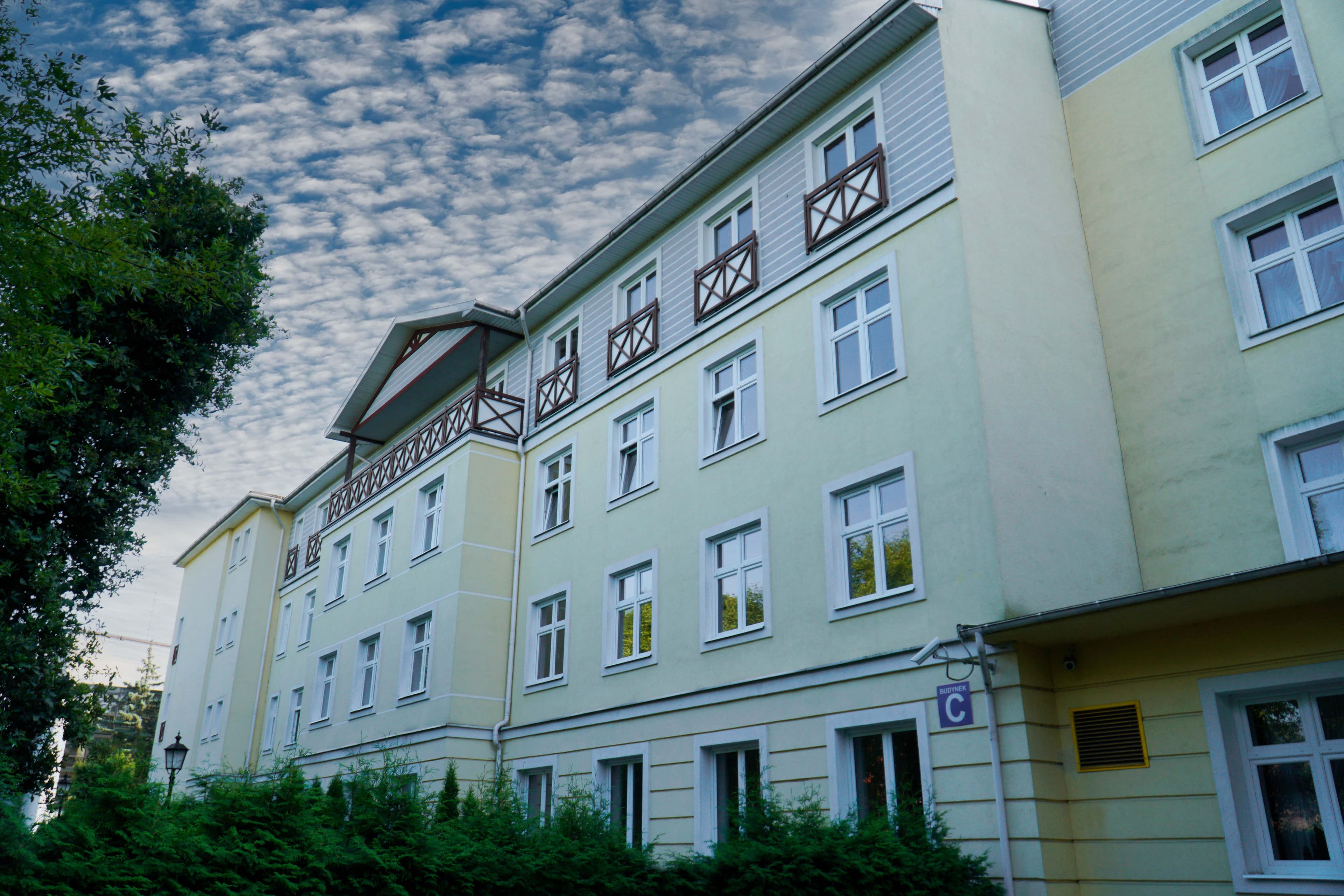 Budynek główny Sanatorium ZNP w Ciechocinku