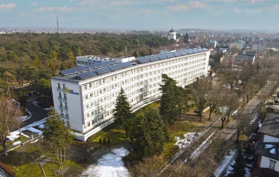 Budynek główny Szpitala Dom Zdrojowy w Ciechocinku