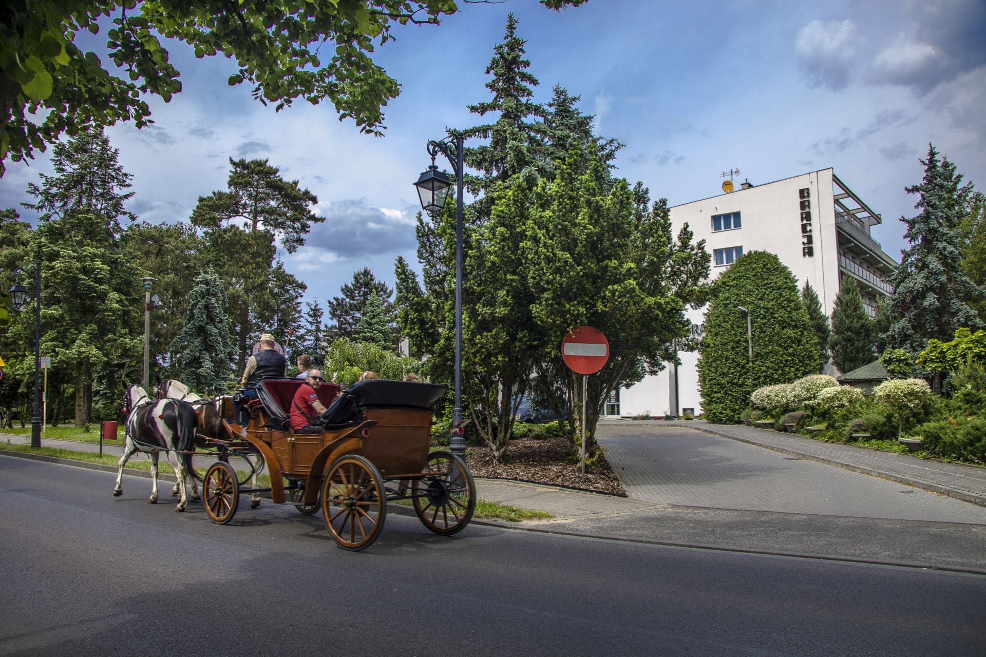 Otoczenie w Sanatorium Gracja w Ciechocinku