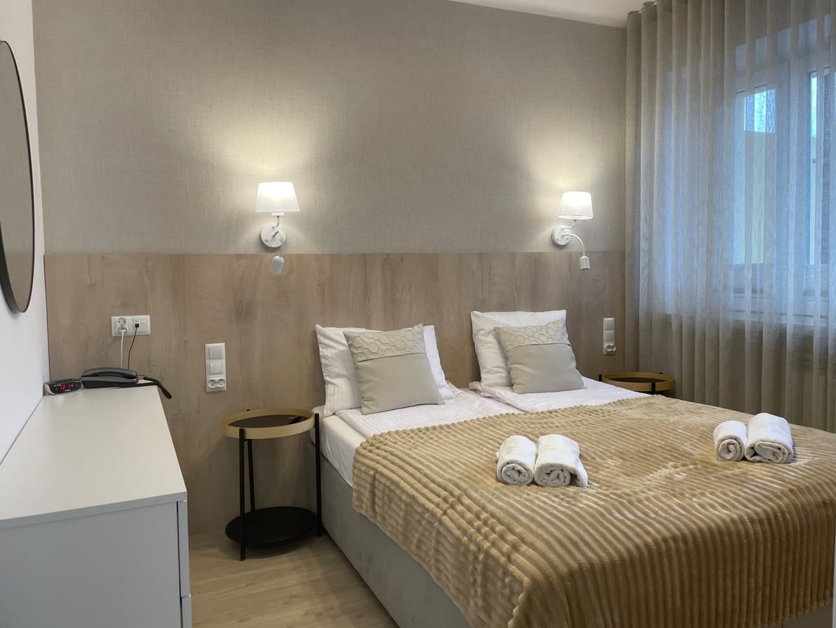 Pokój o podwyższonym standardzie w Sanatorium Solinka w Polańczyku