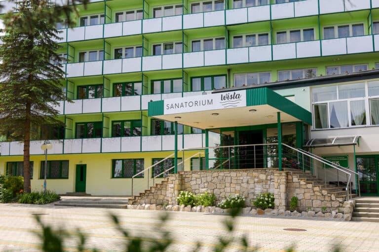 Budynek-główny Sanatorium Wisła w Iwoniczu-Zdroju