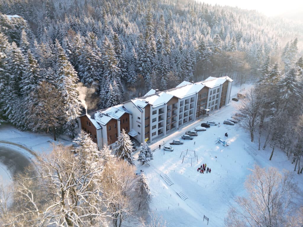 Budynek główny Sanatorium Anna-Staś w Rymanowie-Zdroju