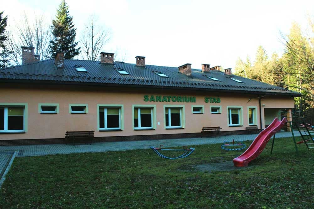 Budynek główny Sanatorium Anna-Staś w Rymanowie-Zdroju