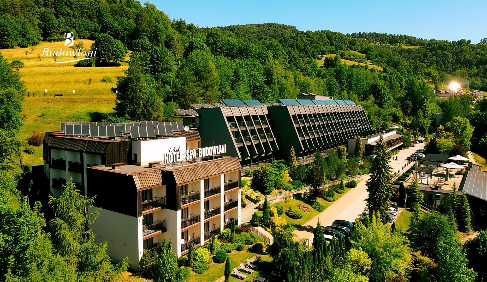 Budynek główny Budowlani Wellness & Medi Kompleks w Szczawnicy