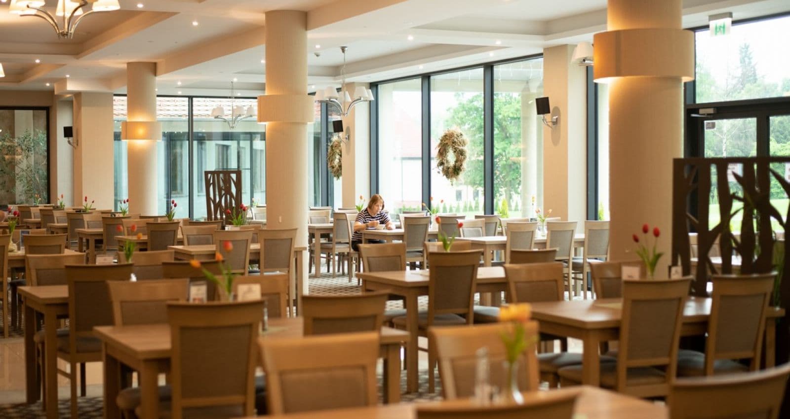 Restauracja w Centrum Zdrowia i Wypoczynku Nowy Zdrój w Polanicy-Zdroju