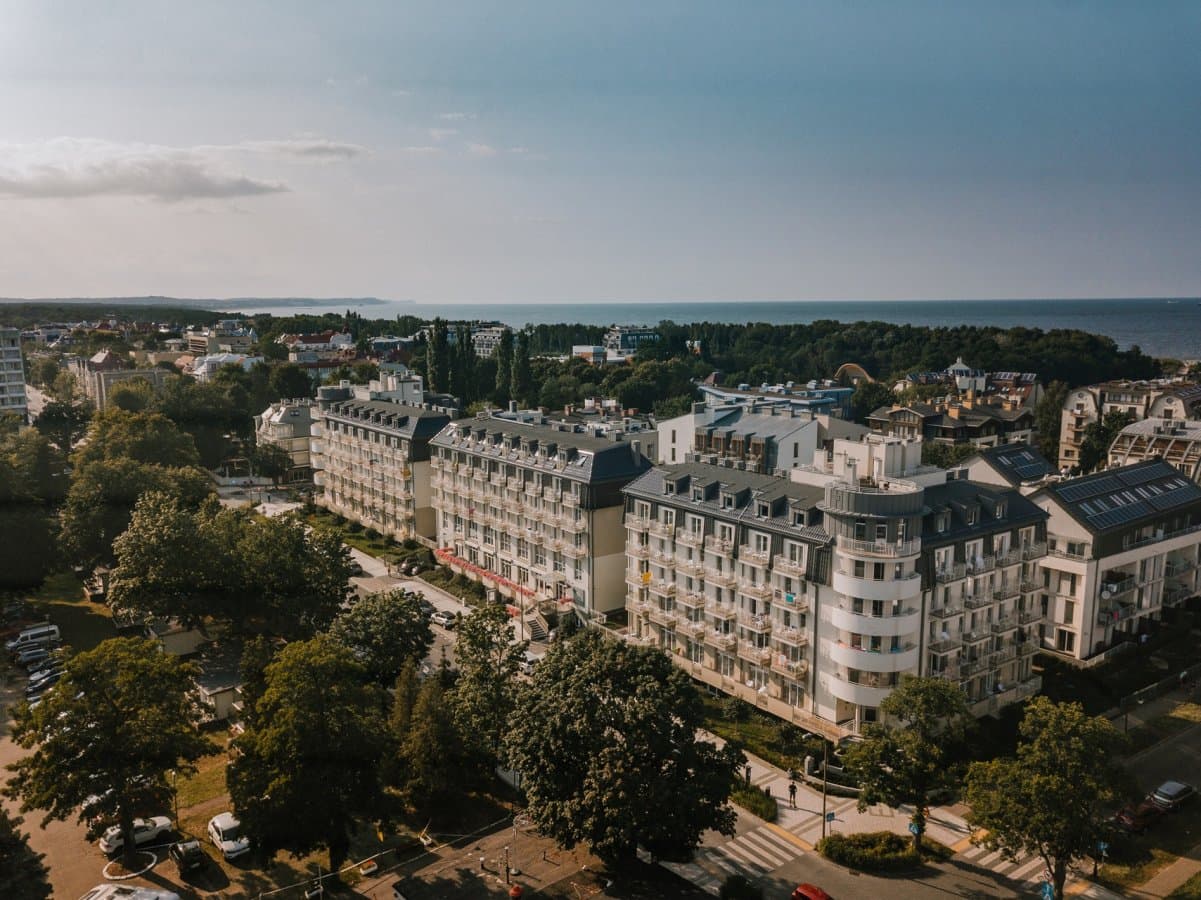 Budynek główny Hotelu & Spa Trzy Wyspy w Świnoujściu