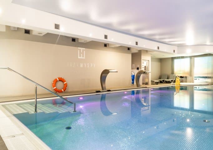 Basen w Hotelu & Spa Trzy Wyspy w Świnoujściu
