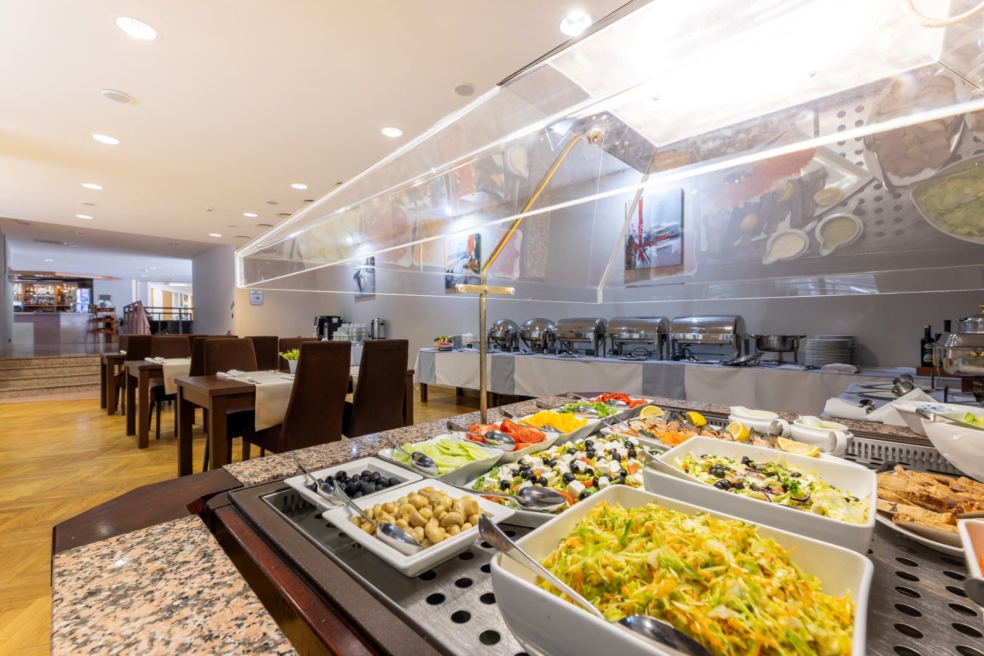 Jadalnia w Hotelu Solina Spa w Uhercach Mineralnych