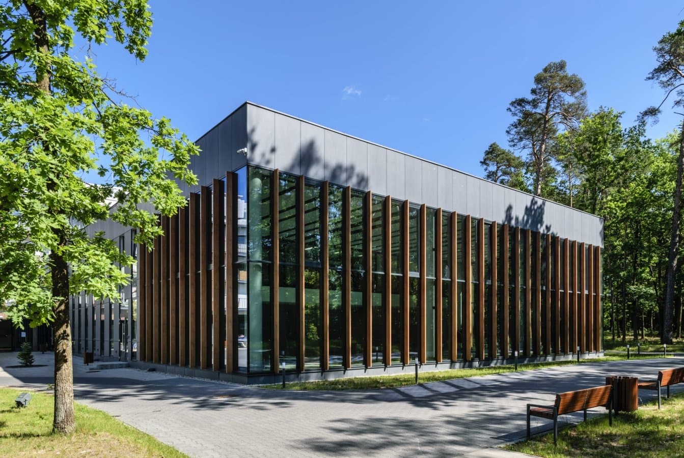 Budynek główny Sanatorium Augustów Medical Spa w Augustowie