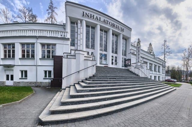 Budynek główny Sanatorium Inhalatorium w Szczawnicy