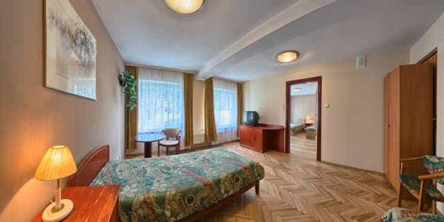 Pokój w Sanatorium Inhalatorium w Szczawnicy
