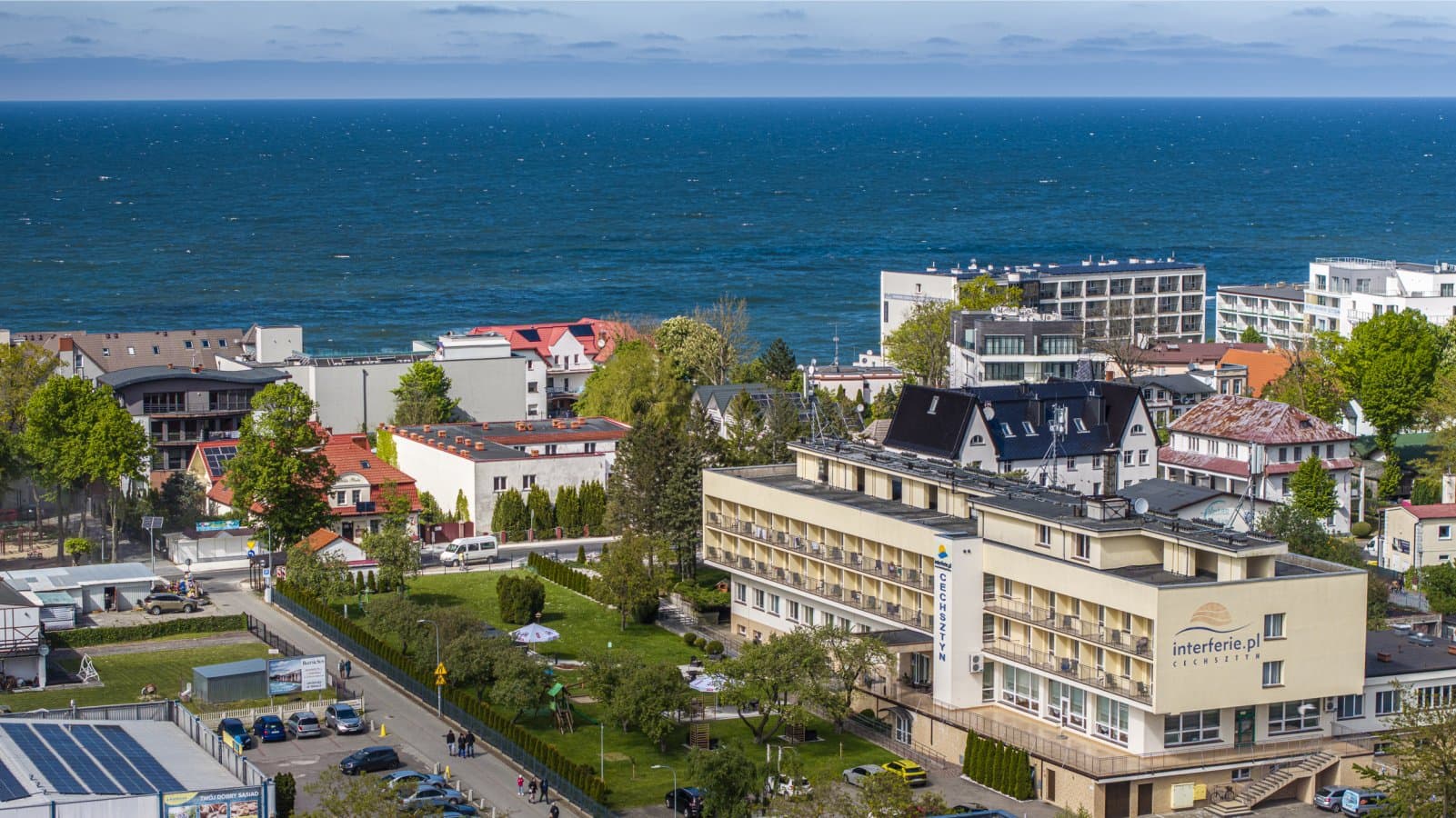 Budynek główny Interferie Cechsztyn w Ustroniu Morskim