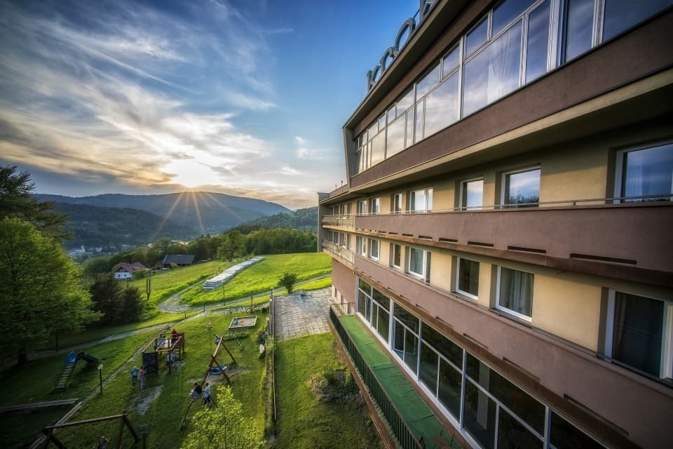 Budynek główny Centrum Rehabilitacji Krokus w Wiśle