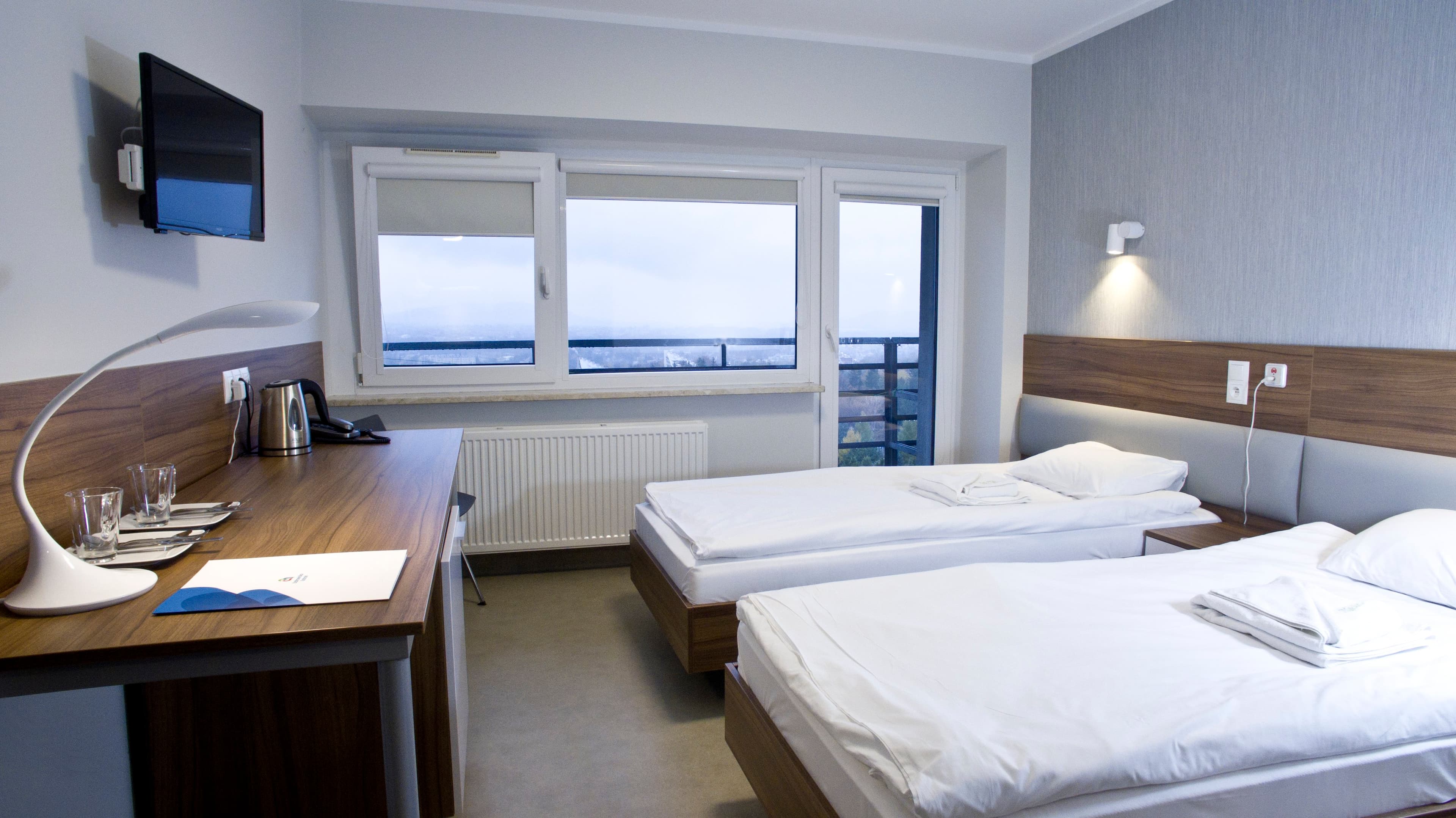 Pokój dwuosobowy komfort w Sanatorium Równica w Ustroniu