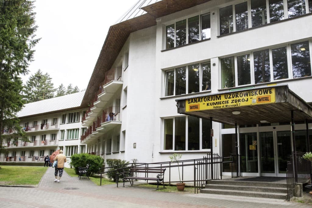 Budynek Sanatorium Wital w Gołdapi