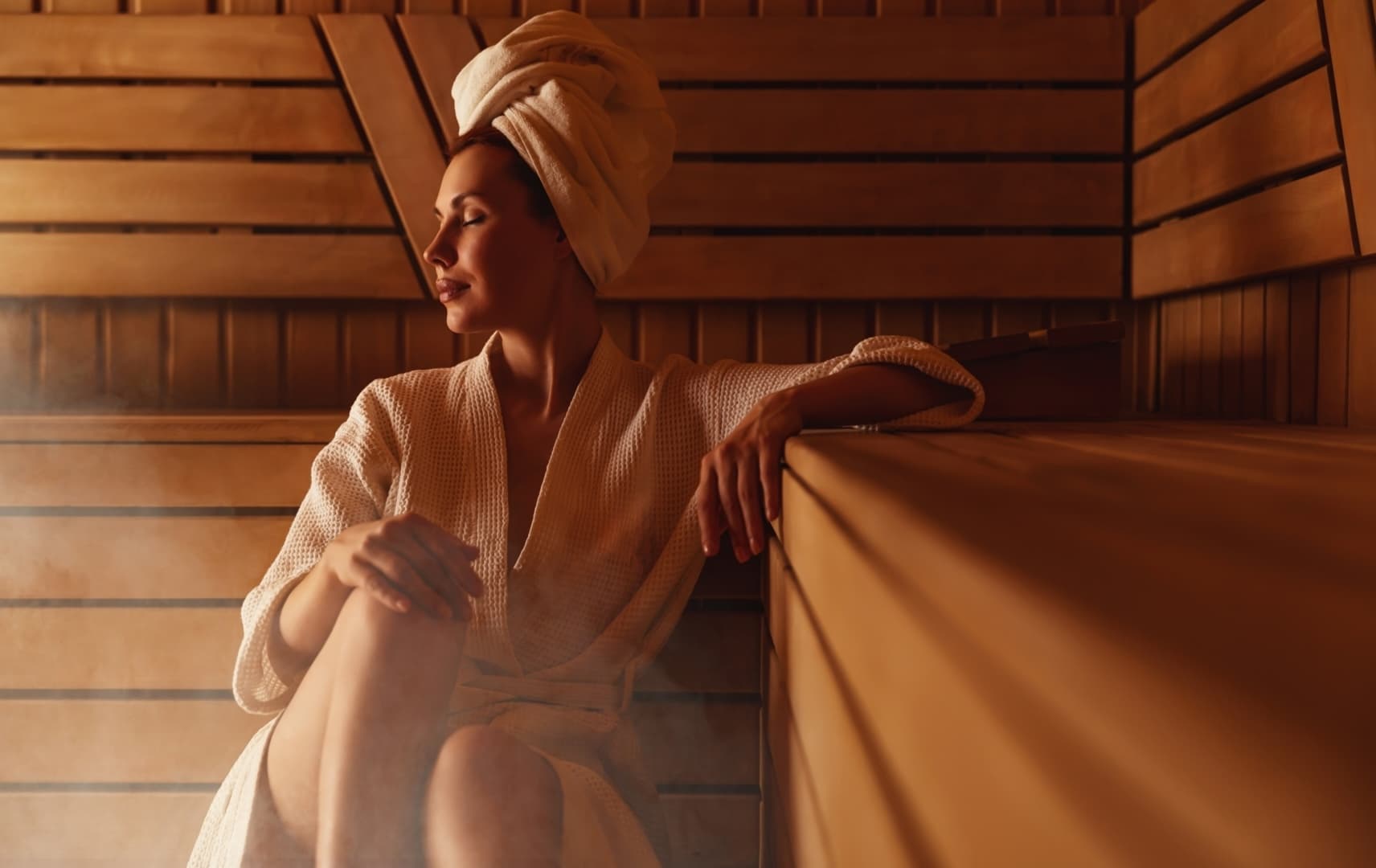 Sauna w Hotelu Cesarskie Ogrody w Świnoujściu