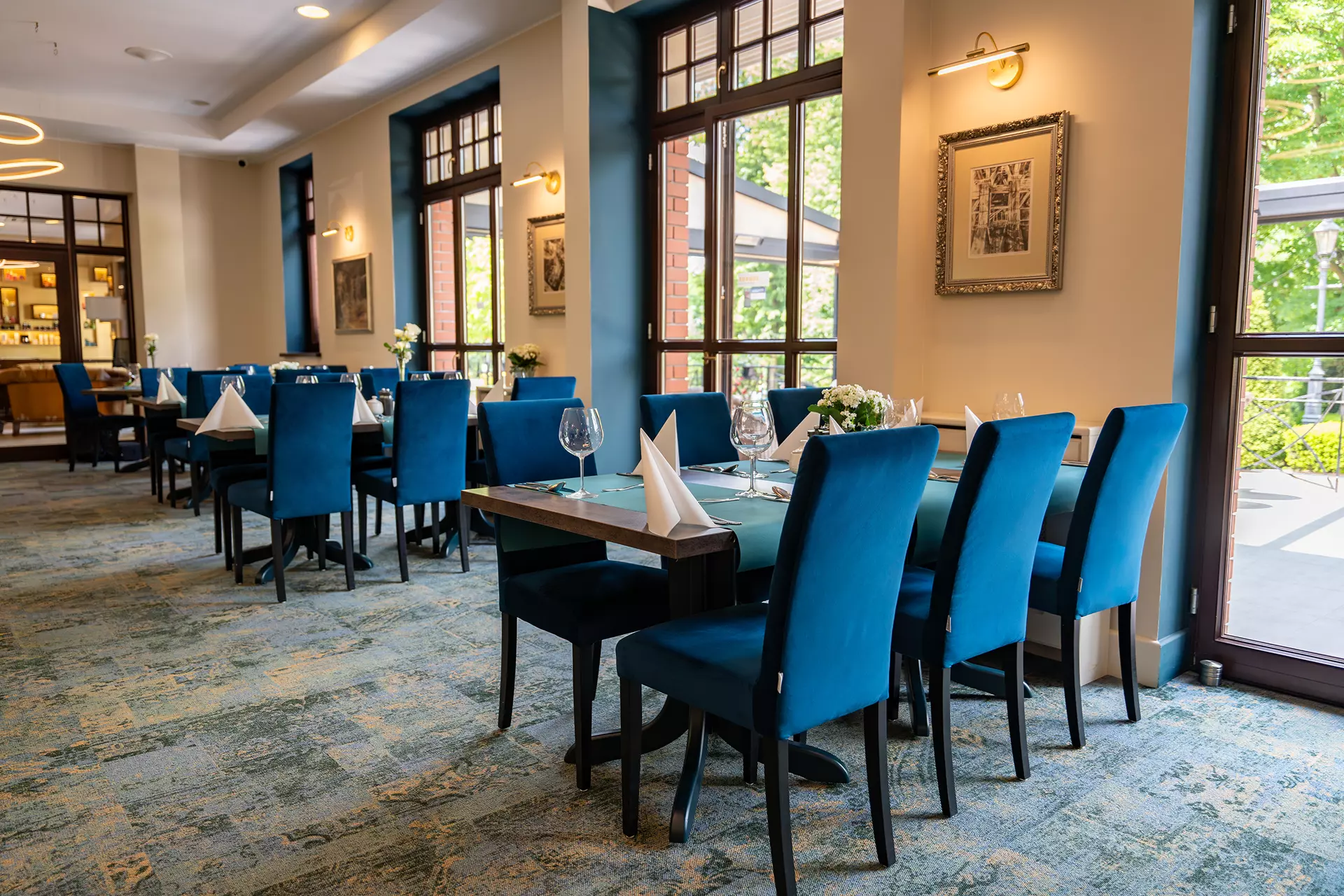 Restauracja w hotelu Grand Sal w Uzdrowisku w Wieliczce