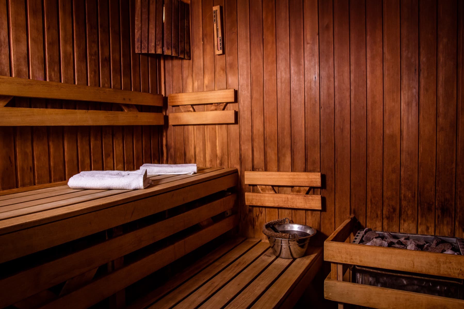 Sauna w Hotelu Spa Medical Dwór Elizy w Długopolu-Zdrój