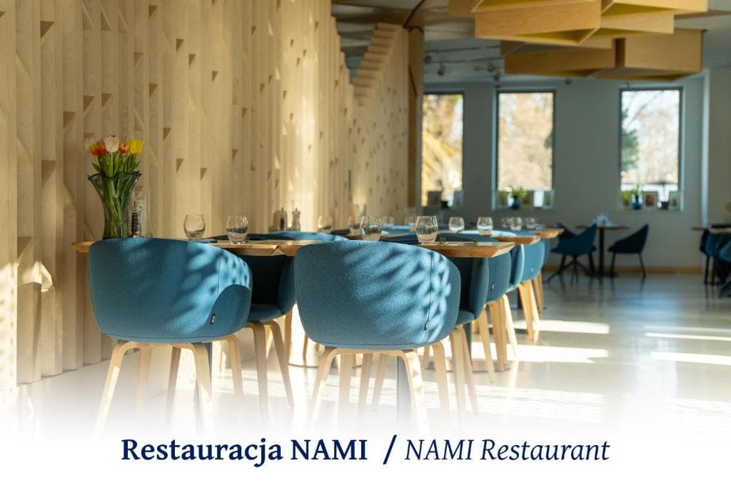Restauracja w NAMI Resorcie Medycznym w Sopocie