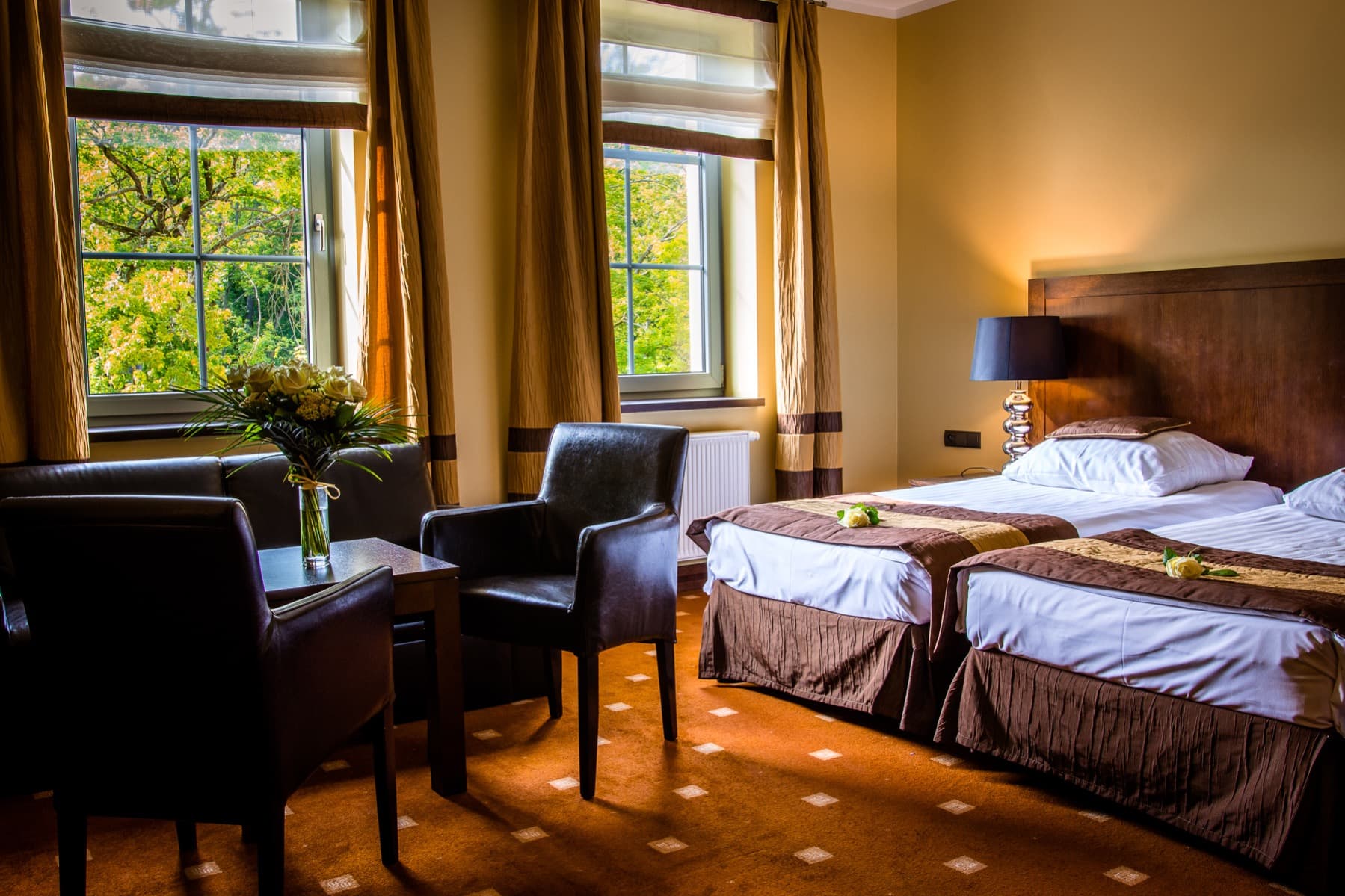 Pokój w Hotelu Spa Medical Dwór Elizy w Długopolu-Zdrój