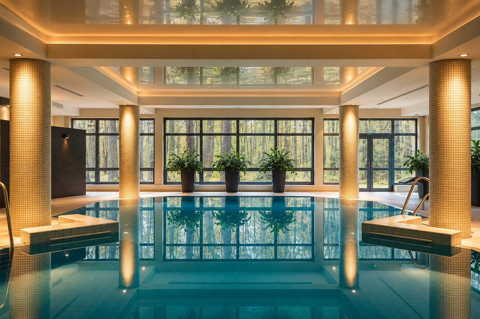 Basen w Hotelu Spa Medical Dwór Elizy w Długopolu-Zdrój