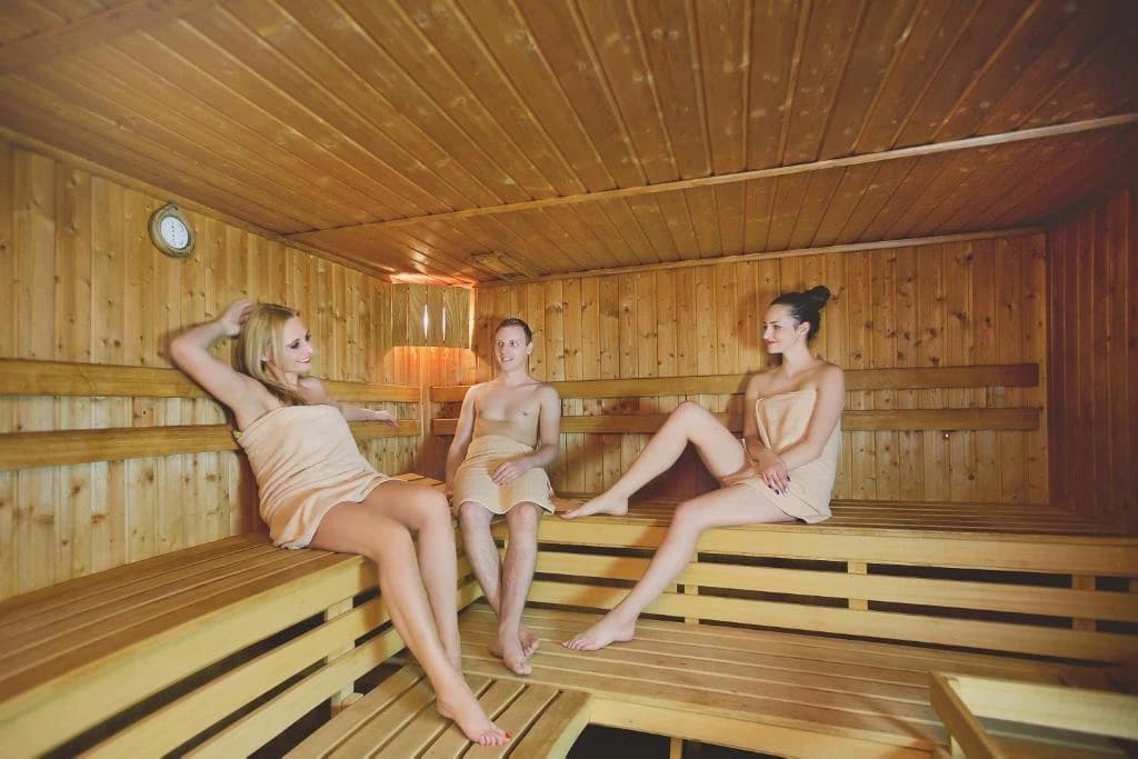 Sauna w Sanatorium Zameczek w Kudowie Zdrój