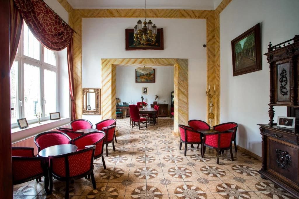Wnętrze Sanatorium Polonia w Kudowie Zdrój
