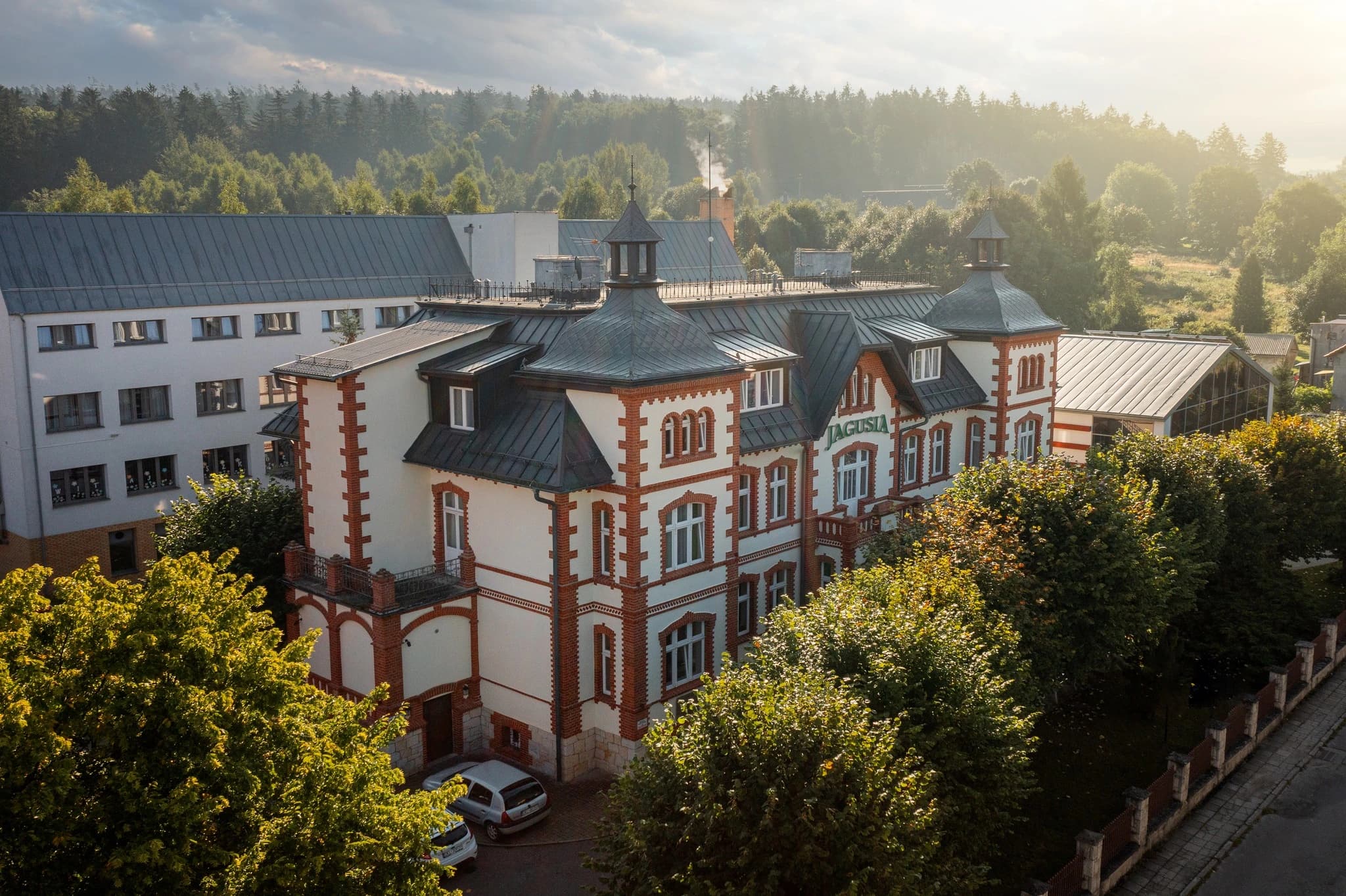 Budynek Sanatorium Jagusia w Kudowie Zdrój